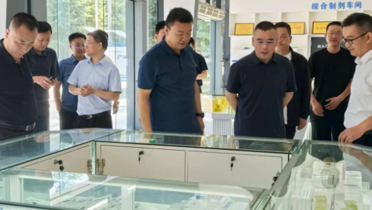 甘肃省药品监督管理局党组书记、局长吉永锋到独一味制药考察调研 助力企业高质量发展